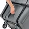 Global Industrial Heavy Duty Plastic Tilt Truck, 1/2 Cu. Yd. Cap, 1400 Lbs. Cap, Gray 984613HD - alternate 5